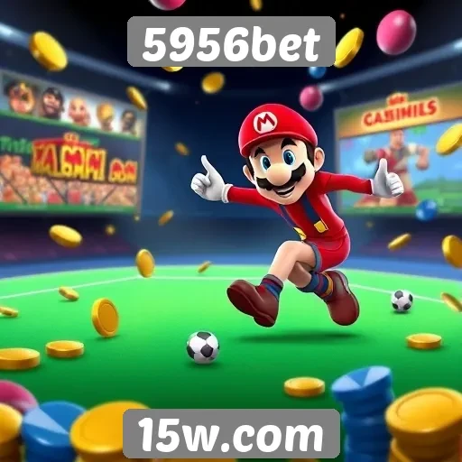 Variedade de jogos disponíveis na 5956bet